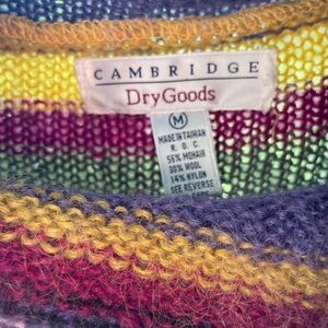 Vintage dry goods mohair sweater